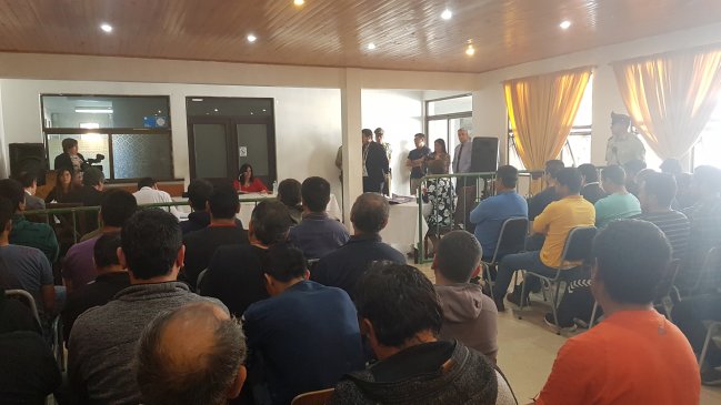 En libertad quedan contratistas formalizados por desórdenes en División El Teniente