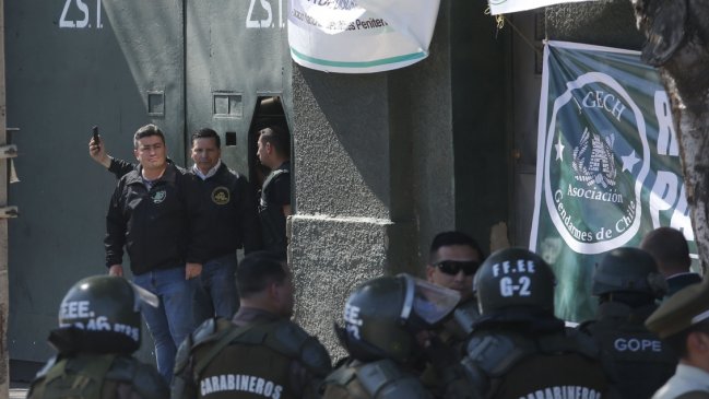 Gendarmes cifraron en 450 los funcionarios que están en huelga de hambre