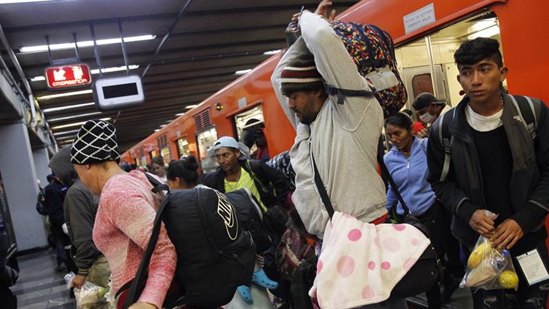 Caravana de migrantes dejó Ciudad de México para seguir rumbo a EE.UU