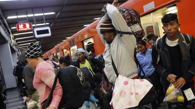 Caravana de migrantes dejó Ciudad de México para seguir rumbo a EE.UU