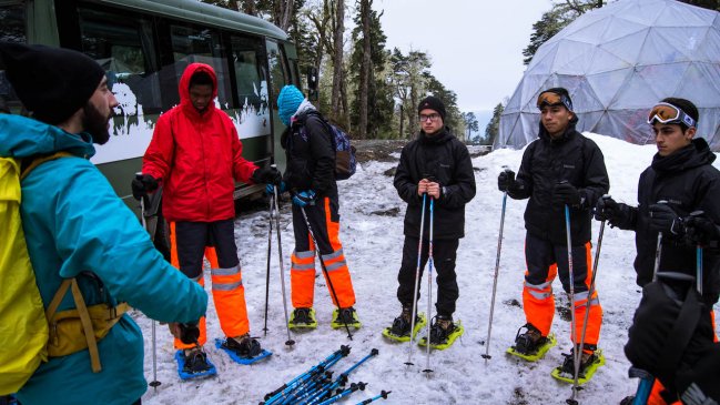 Panguipulli: Estudiantes participaron en Programa Educativo de Turismo en Reserva Huilo Huilo