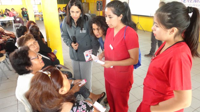 Arica: Más de 300 mujeres participaron en operativo de prevención contra el cáncer