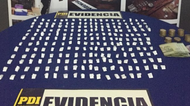 Detienen a mujer que comercializaba droga a vendedores ambulantes en Viña del Mar