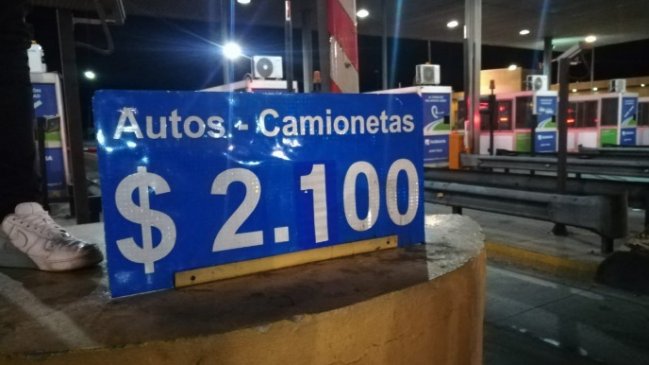 Rebajan valor de peaje Las Vegas de Llay Llay: medida se toma tras manifestaciones en la zona