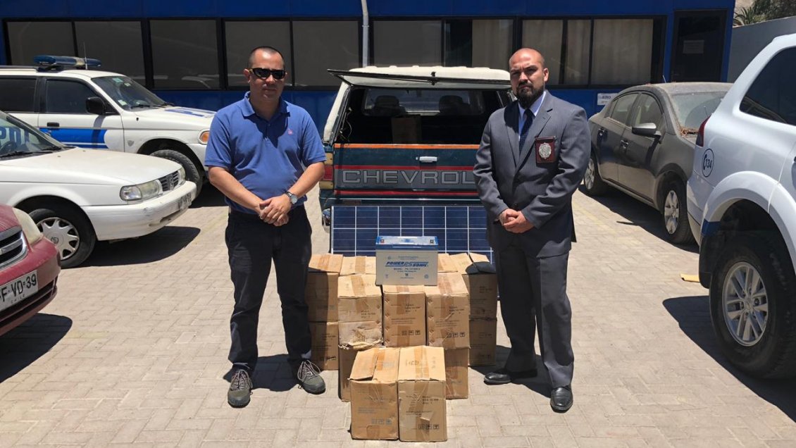 Recuperan objetos robados desde la Universidad de Atacama