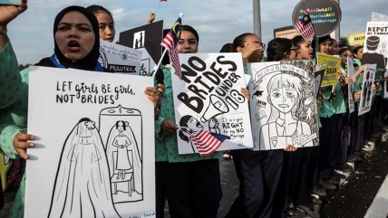   Campaña busca erradicar el matrimonio infantil en Malasia 