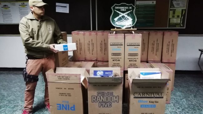 Arica y Parinacota: Más de 30 millones de pesos en cigarros fueron decomisados cerca de Putre