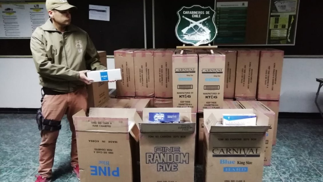 Arica y Parinacota: Más de 30 millones de pesos en cigarros fueron decomisados cerca de Putre