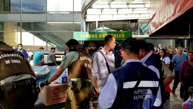 Más de 20 infracciones en fiscalización al comercio ambulante en Chillán