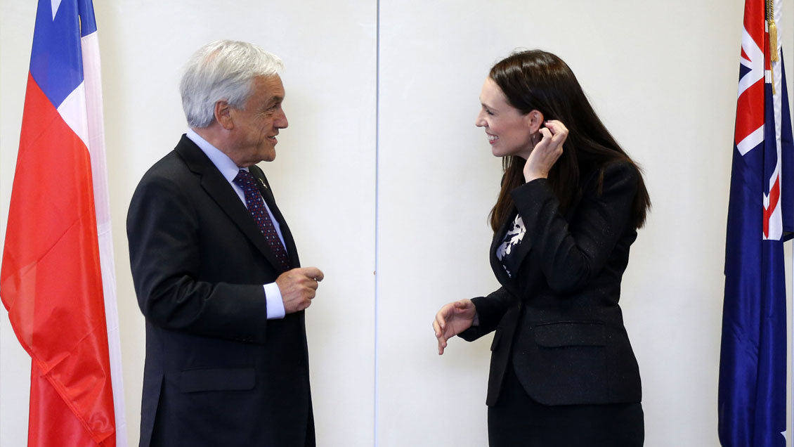 Chile firmó tres acuerdos de cooperación con Nueva Zelanda durante visita de Piñera