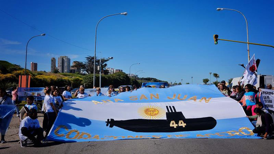 Argentina: Familiares se manifestaron para que refloten el ARA San Juan