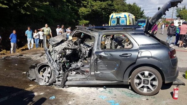 Alcaide de la cárcel de Lebu sufrió graves quemaduras tras accidente de tránsito