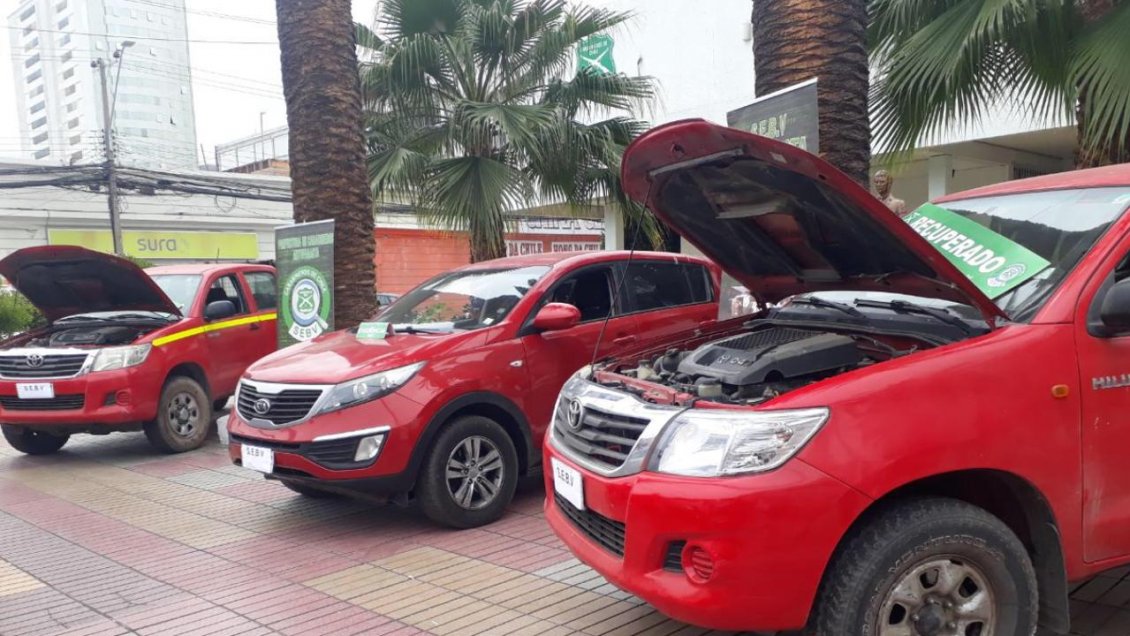 En prisión preventiva quedó banda dedicada al robo de vehículos en Antofagasta