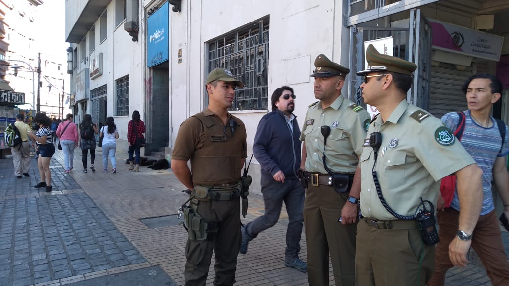 Valparaíso: Carabineros reforzará presencia policial en Plaza Aníbal Pinto
