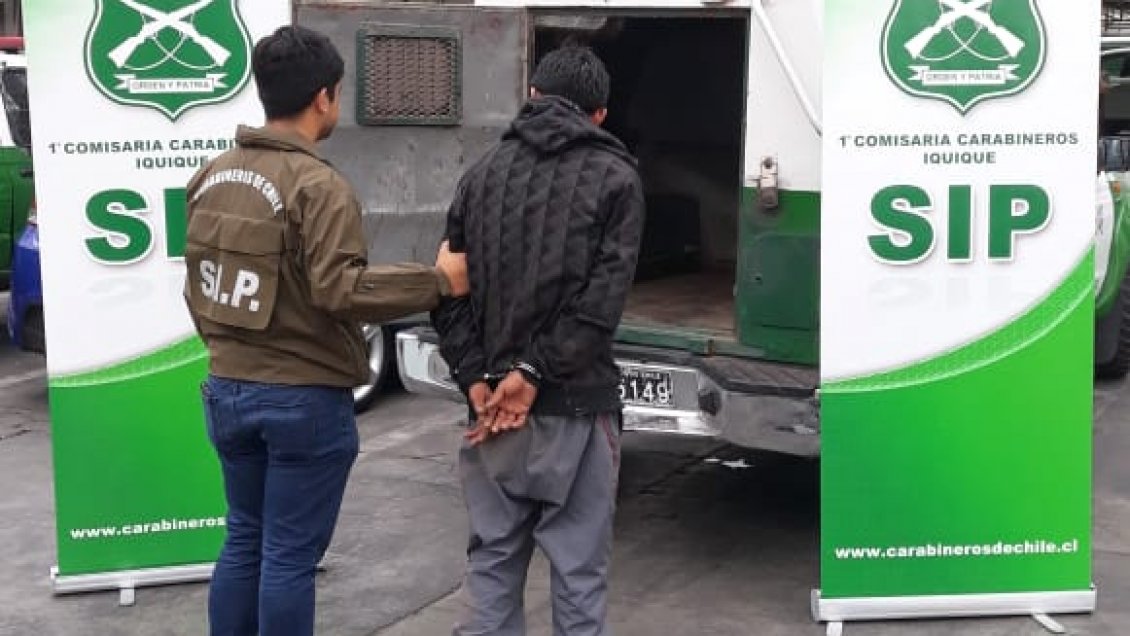 Detienen a sujeto que intentó robar un jardín infantil en Iquique
