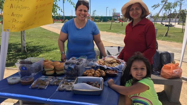 Talca: Vecinos tuvieron su propia feria de servicios y emprendimiento ciudadano
