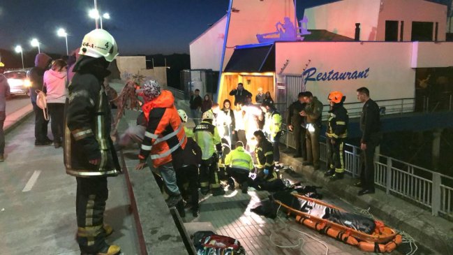 Joven falleció tras precipitarse al mar en Puerto Montt