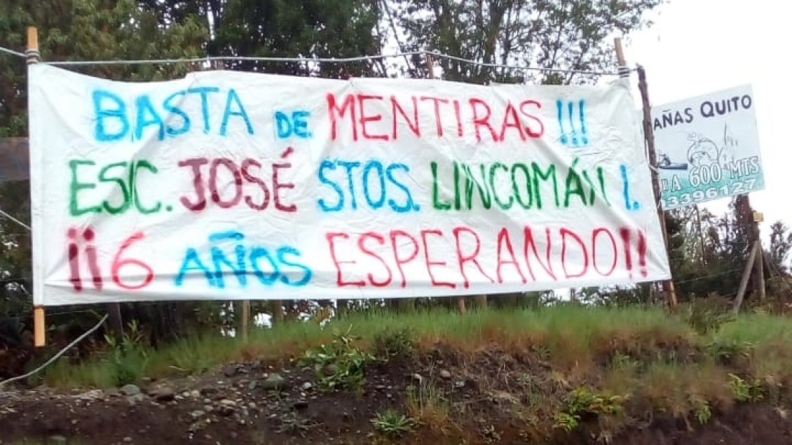 Seis años llevan esperando la construcción de la escuela de Compu