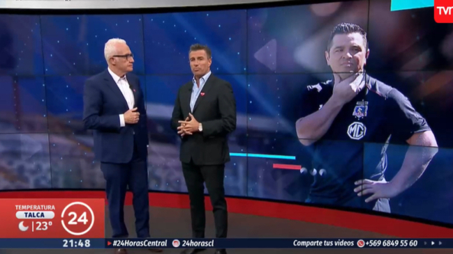 Fernando Solabarrieta se reencontró con Pedro Carcuro en su regreso a TVN