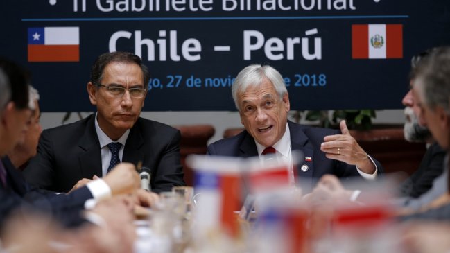 Chile y Perú firmaron 14 acuerdos y 164 compromisos