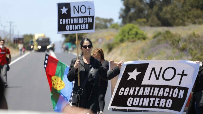 Máquina especializada en medición de gases no identificó contaminantes en Quintero y Puchuncaví