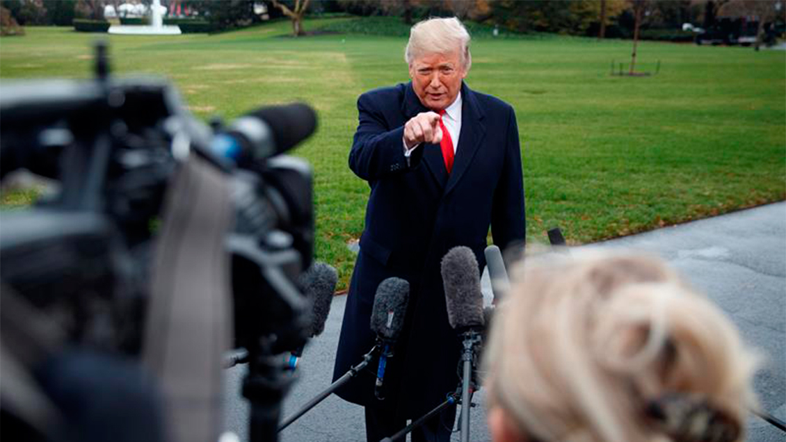 Trump amenazó a los demócratas con desclasificar documentos 