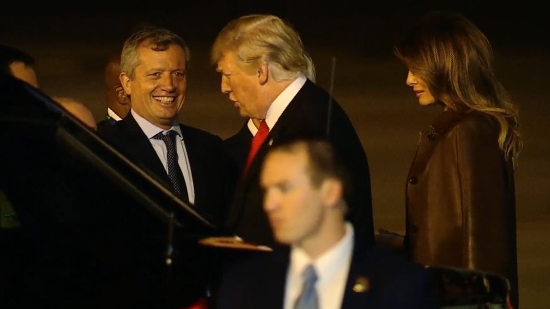 Donald Trump aterrizó en Argentina para asistir al G20