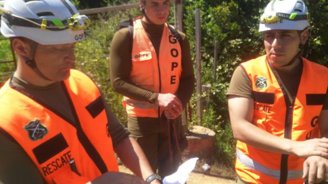 Con helicóptero buscan a ciclista extraviado en Colbún