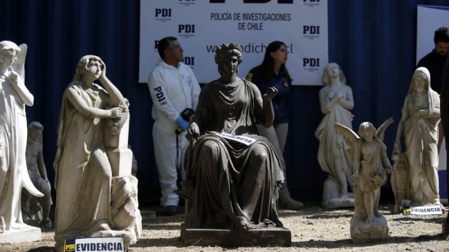 Caso Schüler: Estatuas recuperadas fueron avaluadas en 4.000 millones