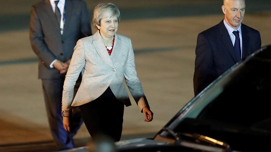 May insistió en que su posición sobre la soberanía de Malvinas no ha cambiado