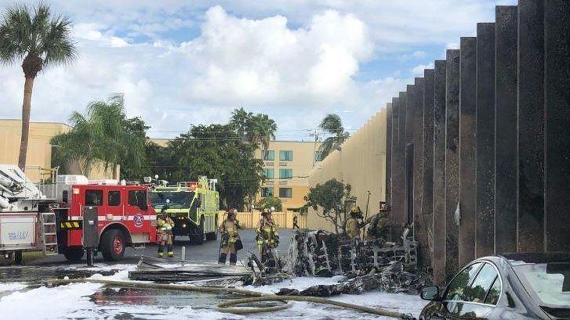 Avioneta se estrelló contra centro para autistas: Hay dos muertos