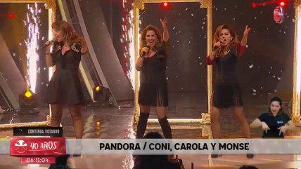 Teletón: El show de Carolina Urrejola, Cony Santa María y Monserrat Álvarez como Pandora