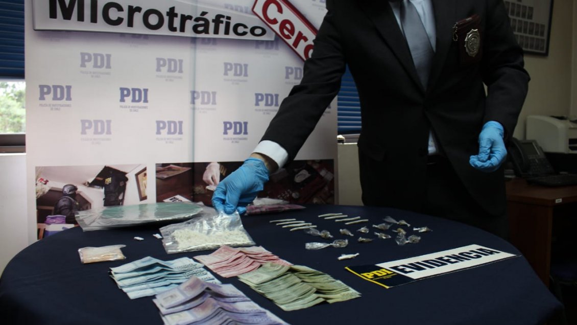 Chillán: PDI ha desarticulado 14 focos de microtráfico cerca de establecimientos educacionales