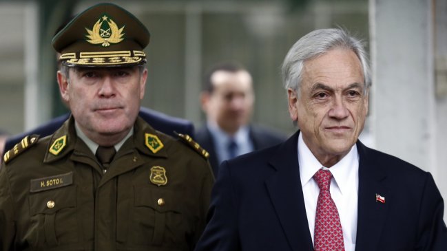Presidente Piñera: El general Soto está entregando lo mejor en un mundo difícil