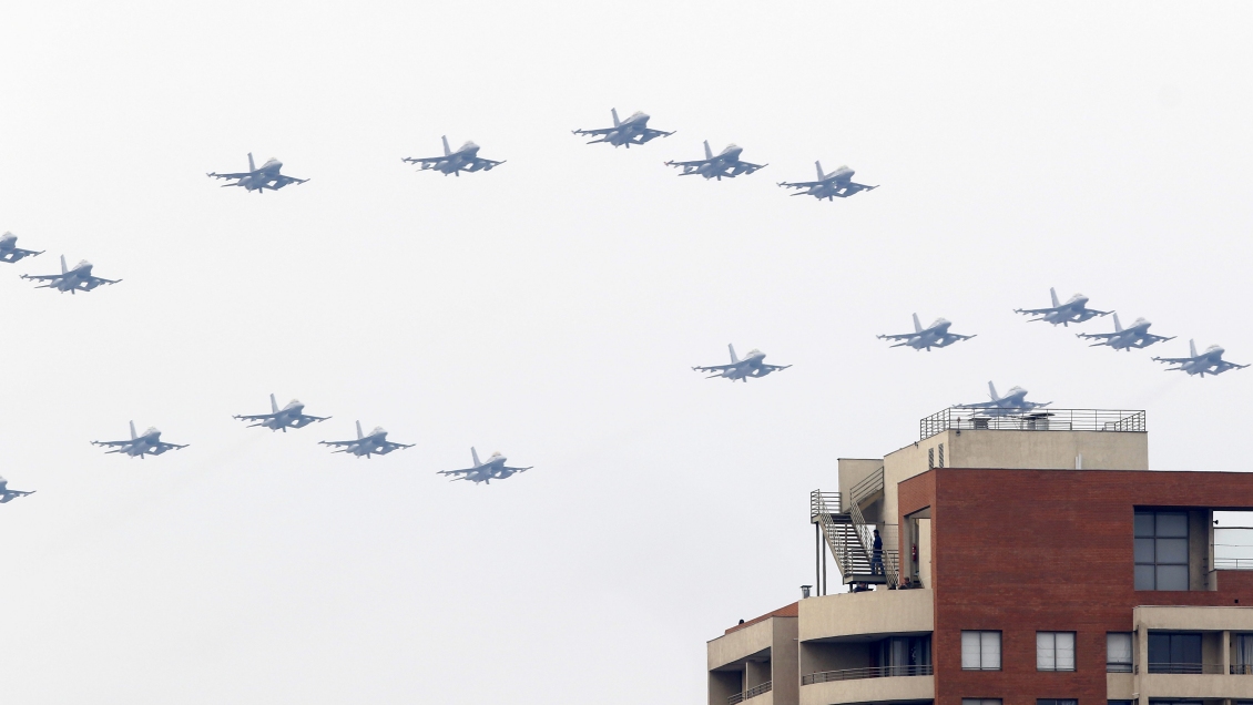 Cambio de mando de la FACh costó 438 millones de pesos