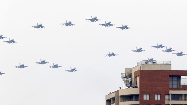 Cambio de mando de la FACh costó 438 millones de pesos