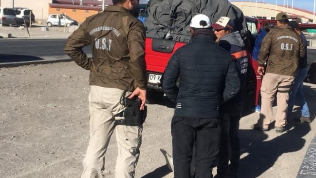 Detuvieron a sujeto que intentó ingresar 5.150 dosis de droga por Colchane