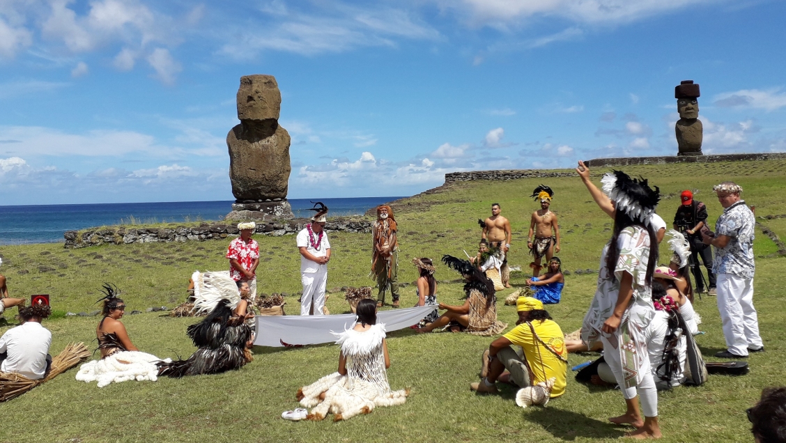 Realizan primera restitución de osamentas de ancestros a Rapa Nui
