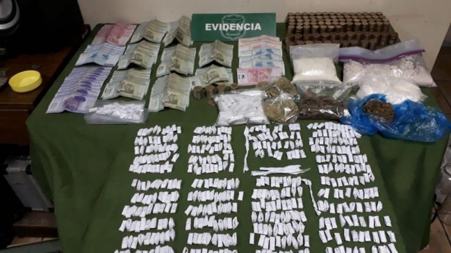 Un detenido tras ser sorprendido en plena transacción de drogas en Lo Espejo