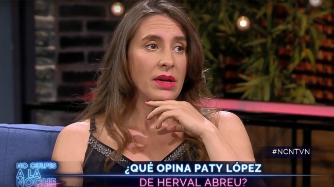 Paty López por Herval Abreu: No es un crimen ser un acosador