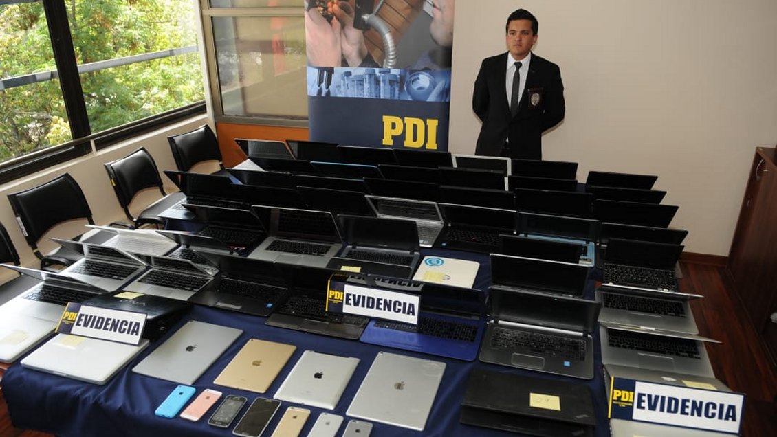 PDI detuvo a sindicado como principal reducidor de artículos electrónicos del Persa Biobío