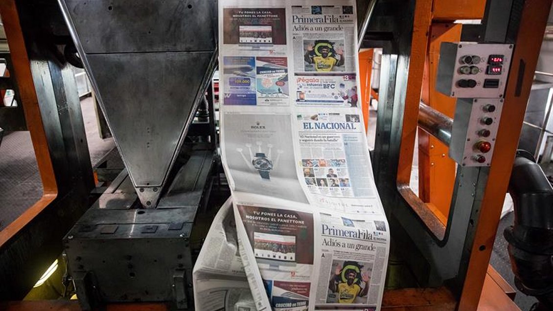 Venezuela: Tradicional diario crítico del chavismo suspendió su circulación