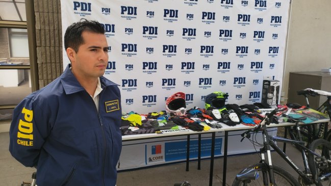 Detienen a dos sujetos acusados de sustraer bicicletas y accesorios de alta gama