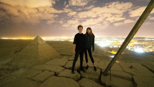 Arrestan a cómplices de pareja que tuvo sexo en una pirámide de Egipto