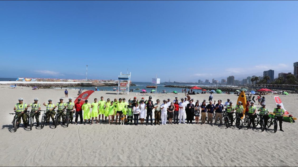Antofagasta: Inauguran oficialmente la temporada de playas