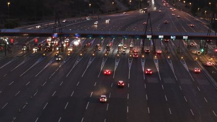   Free Flow: Así se verá la Ruta 68 sin barreras de peajes 