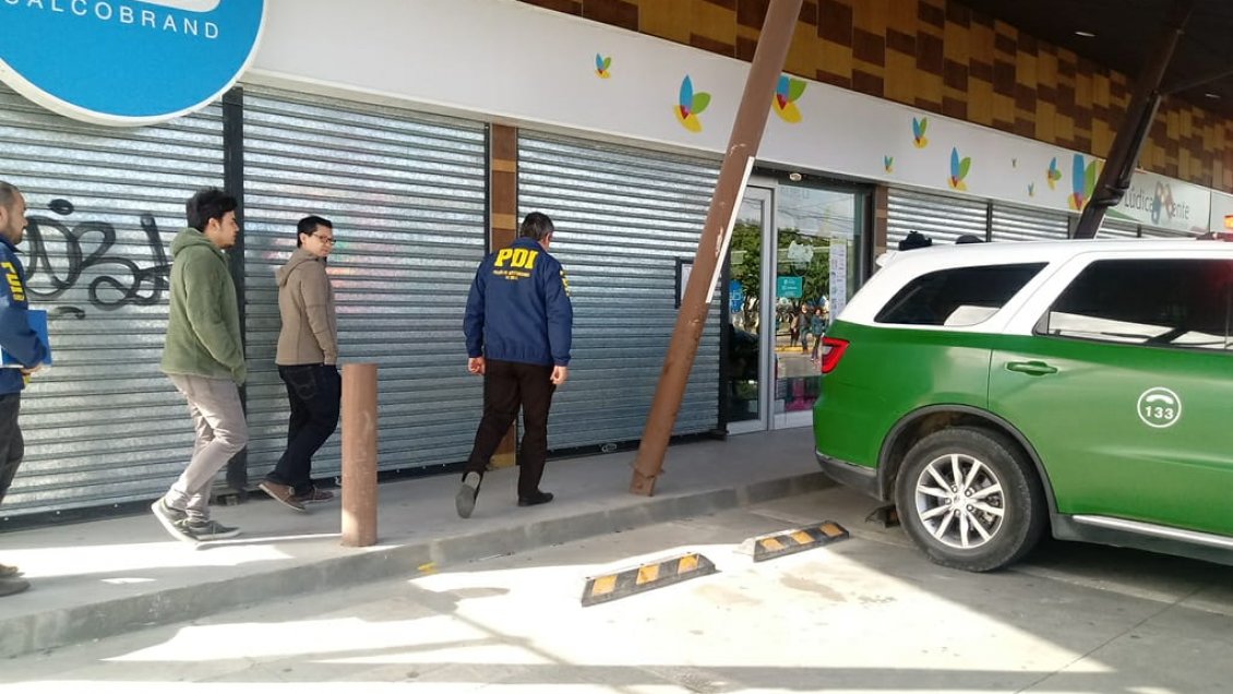 Desconocidos robaron cerca de cuatro millones de pesos desde farmacia en Punta Arenas