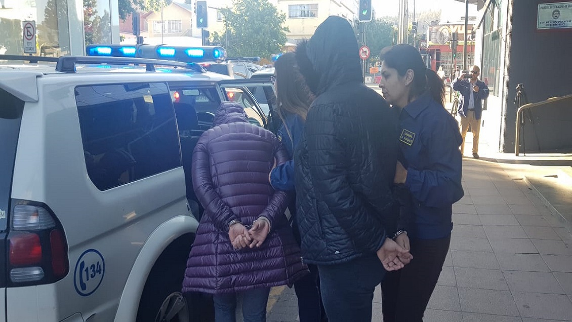 Detienen a clan familiar con 123 millones de pesos en droga en San Pedro de la Paz