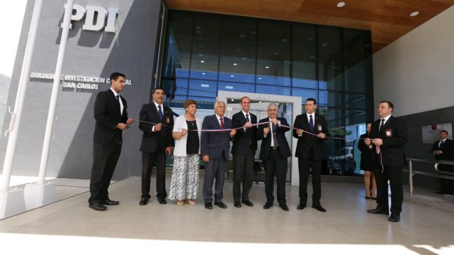 Inauguran edificio para la Brigada de Investigación Criminal de la PDI en San Carlos