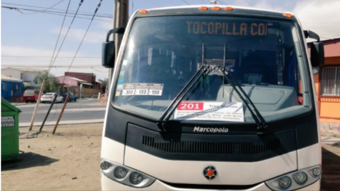 Hasta enero operará la única empresa de micros en Tocopilla